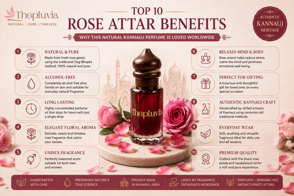 Rose Attar Benefits