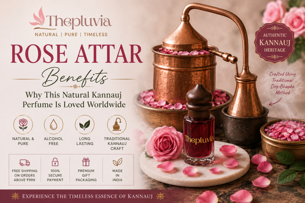 Rose Attar Deg-Bhapka Distillation